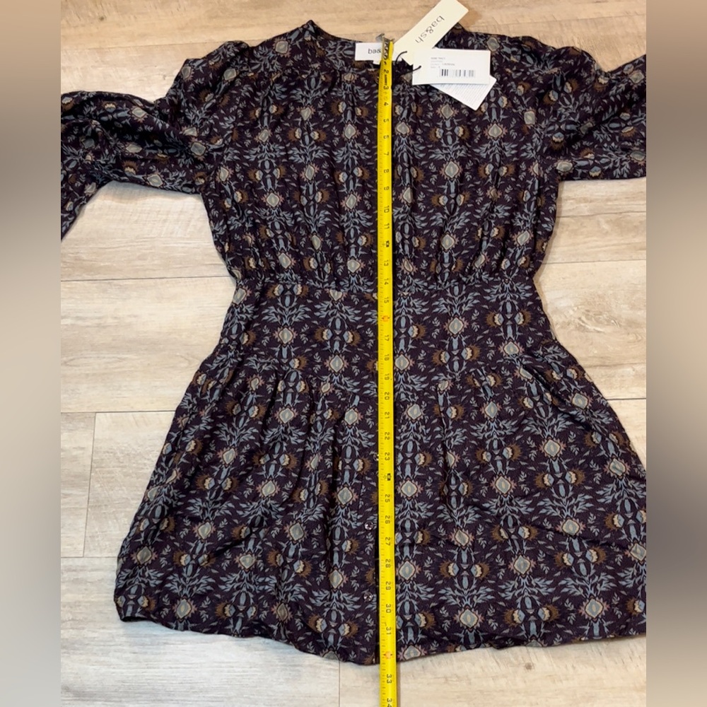 NWT BA & SH Tracy Viscose Front Button Dress Size 2 - Picture 10 of 11